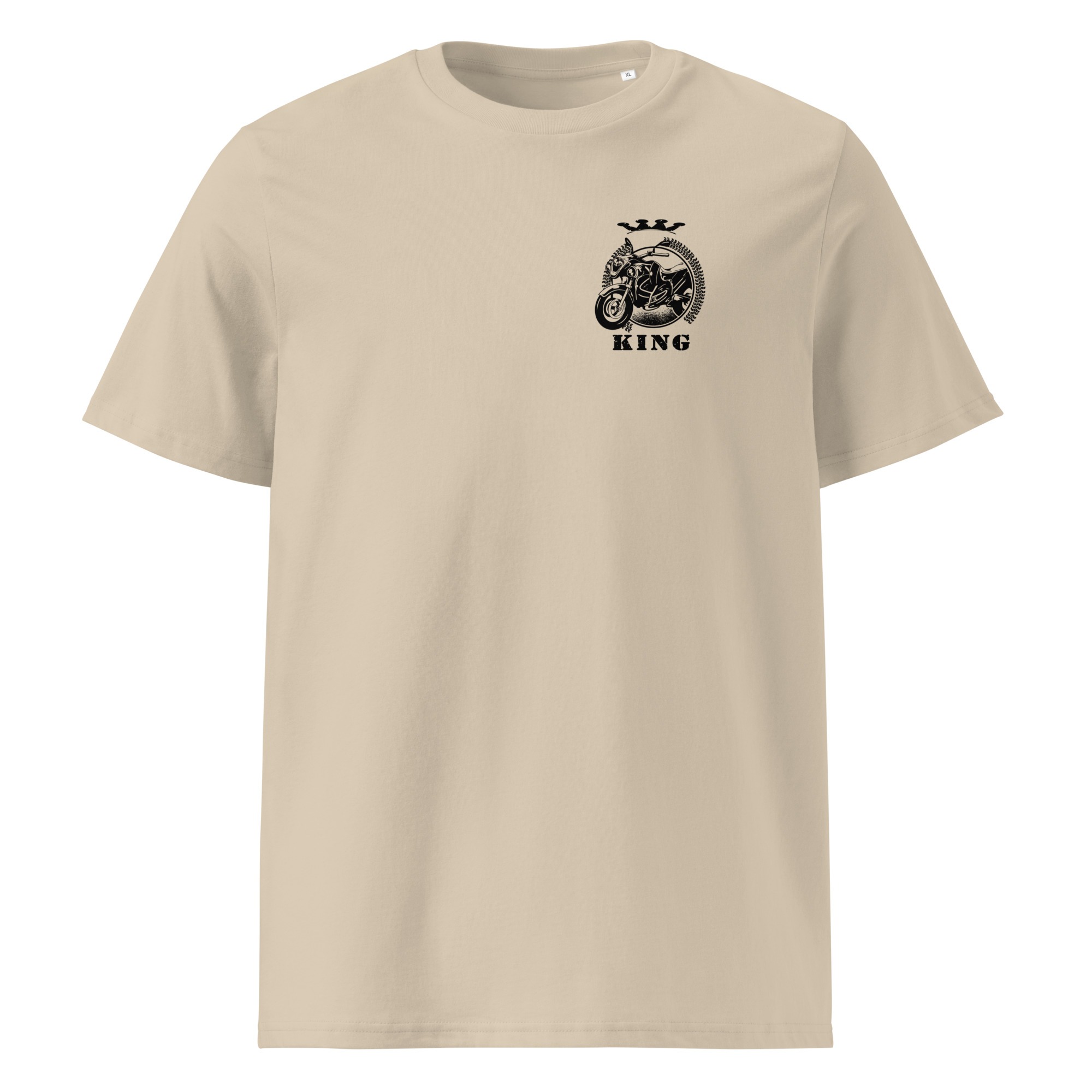 Biker King Motorrad König - Unisex-Bio-Baumwoll-T-Shirt