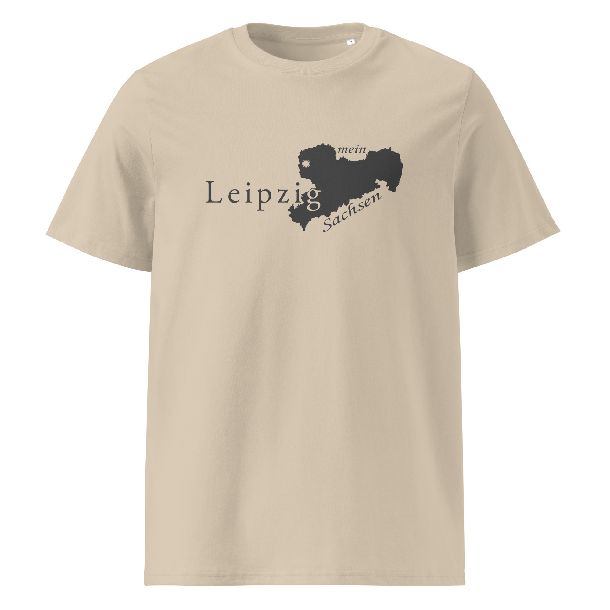 Leipzig - mein Sachsen - Unisex-Bio-Baumwoll-T-Shirt
