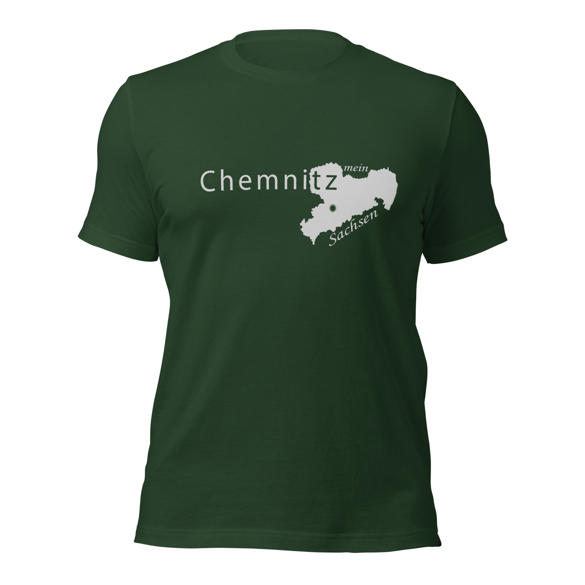 Chemnitz – mein Sachsen – Damen-Unisex-T-Shirt