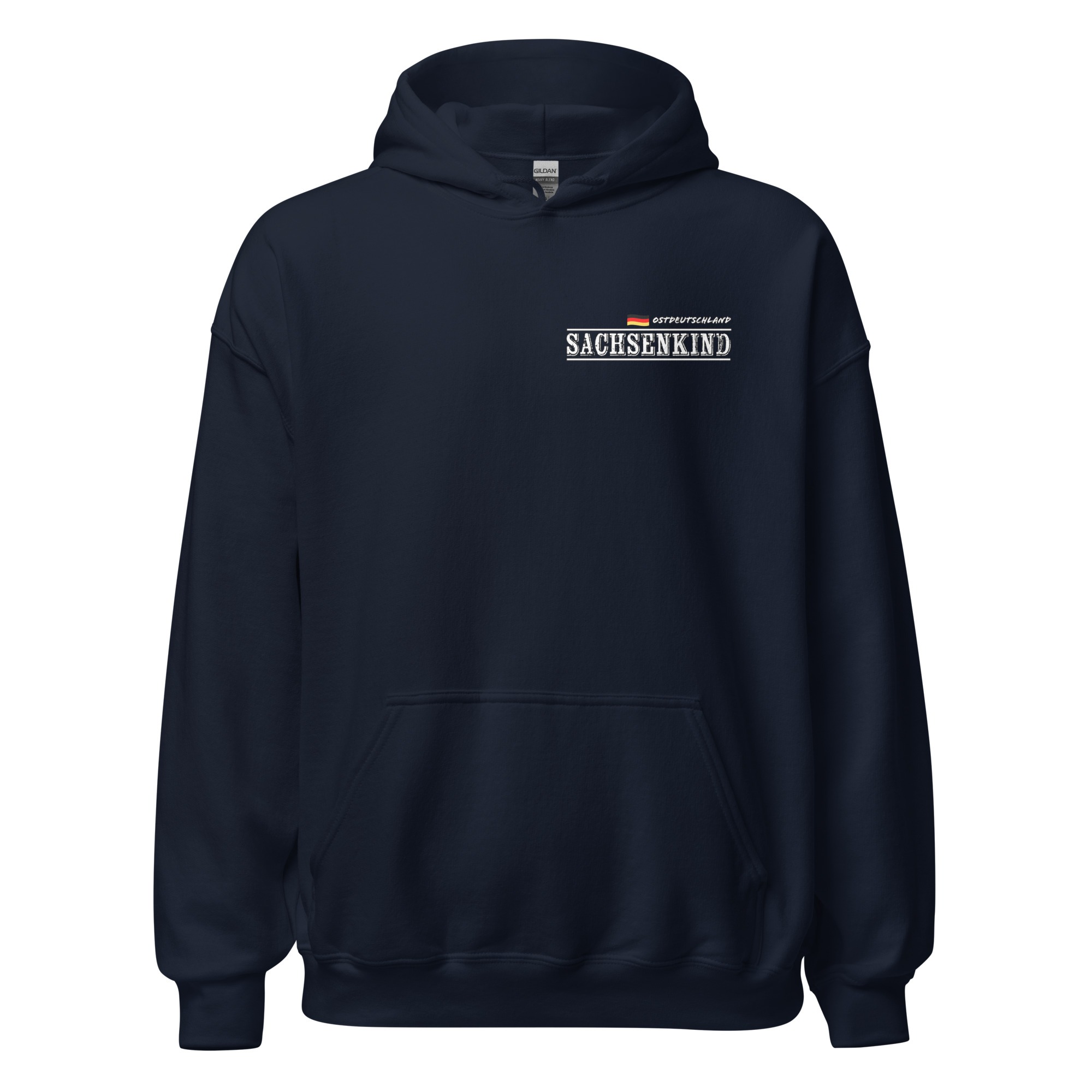 SACHSENKIND - Ostdeutschland - Unisex-Kapuzenpullover