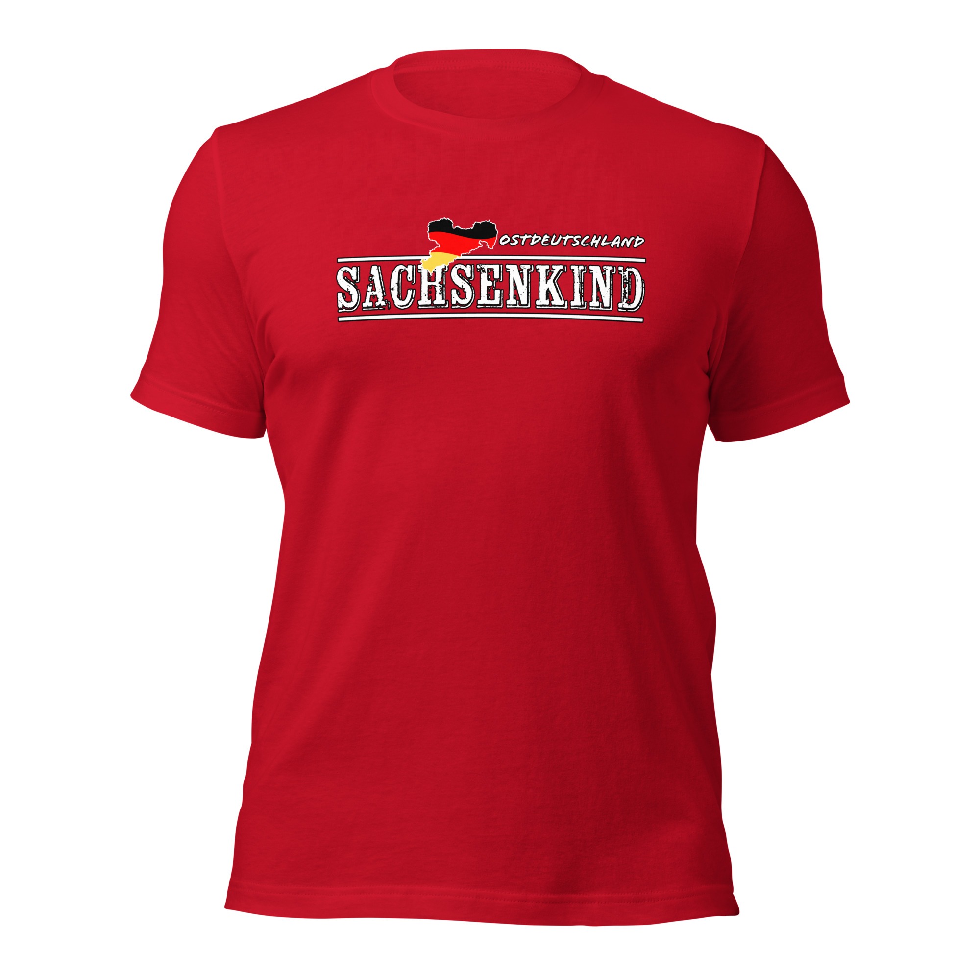 SACHSENKIND - Ostdeutschland - Sachsen-Damen-Unisex-T-Shirt