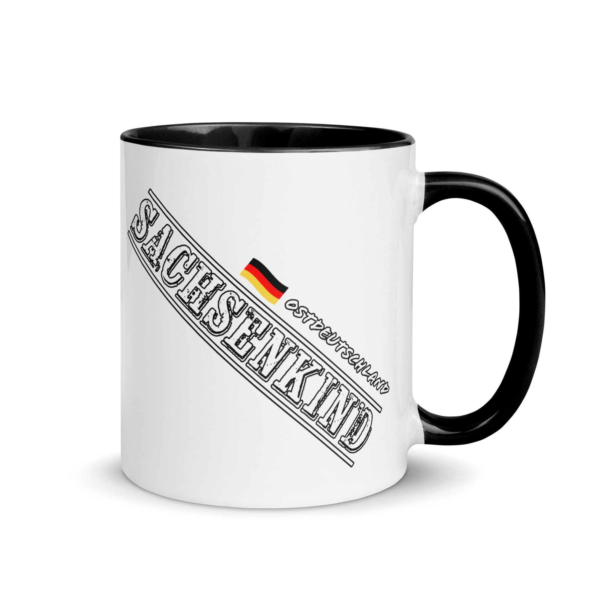 SACHSENKIND - Ostdeutschland - Sachsen - Tasse mit farbiger Innenseite